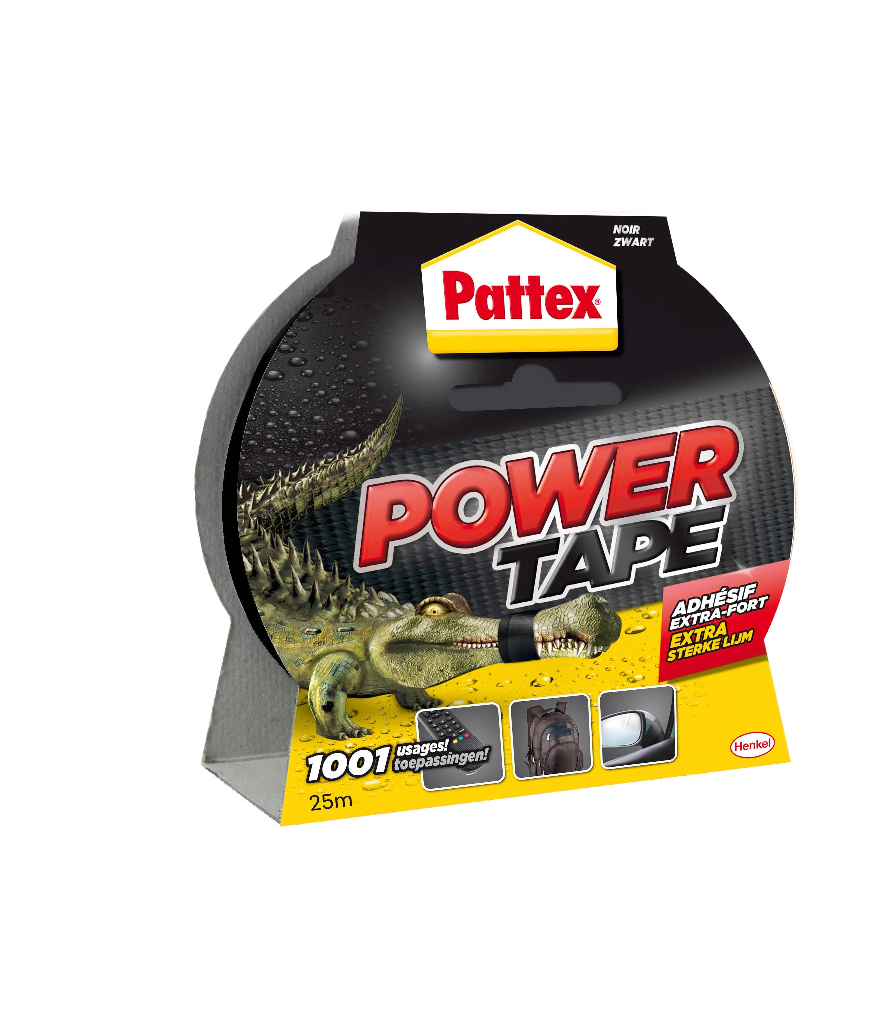 Ruban Adhésif Toilé Noir L25 m PATTEX - Image 5