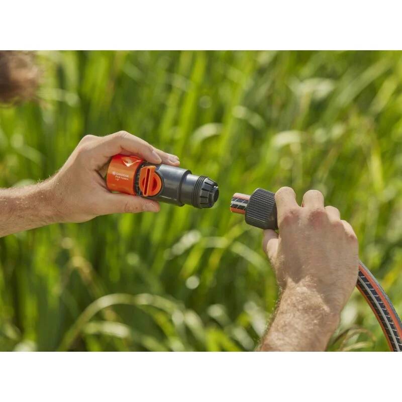 Raccord régulateur grand débit tuyau Ø 19 mm - GARDENA - Image 2