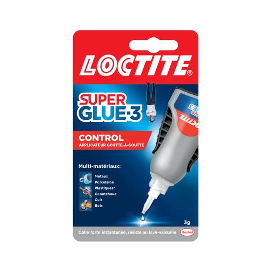 Colle de réparation cyanoacrylate liquide 3 g LOCTITE - Image 1