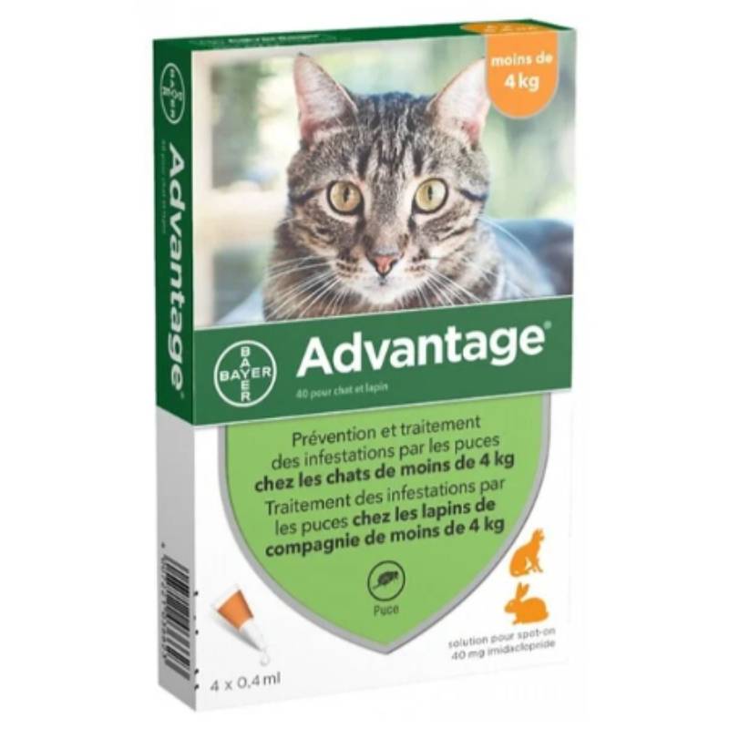 Solution Antipuce Chat et Lapin - ADVANTAGE