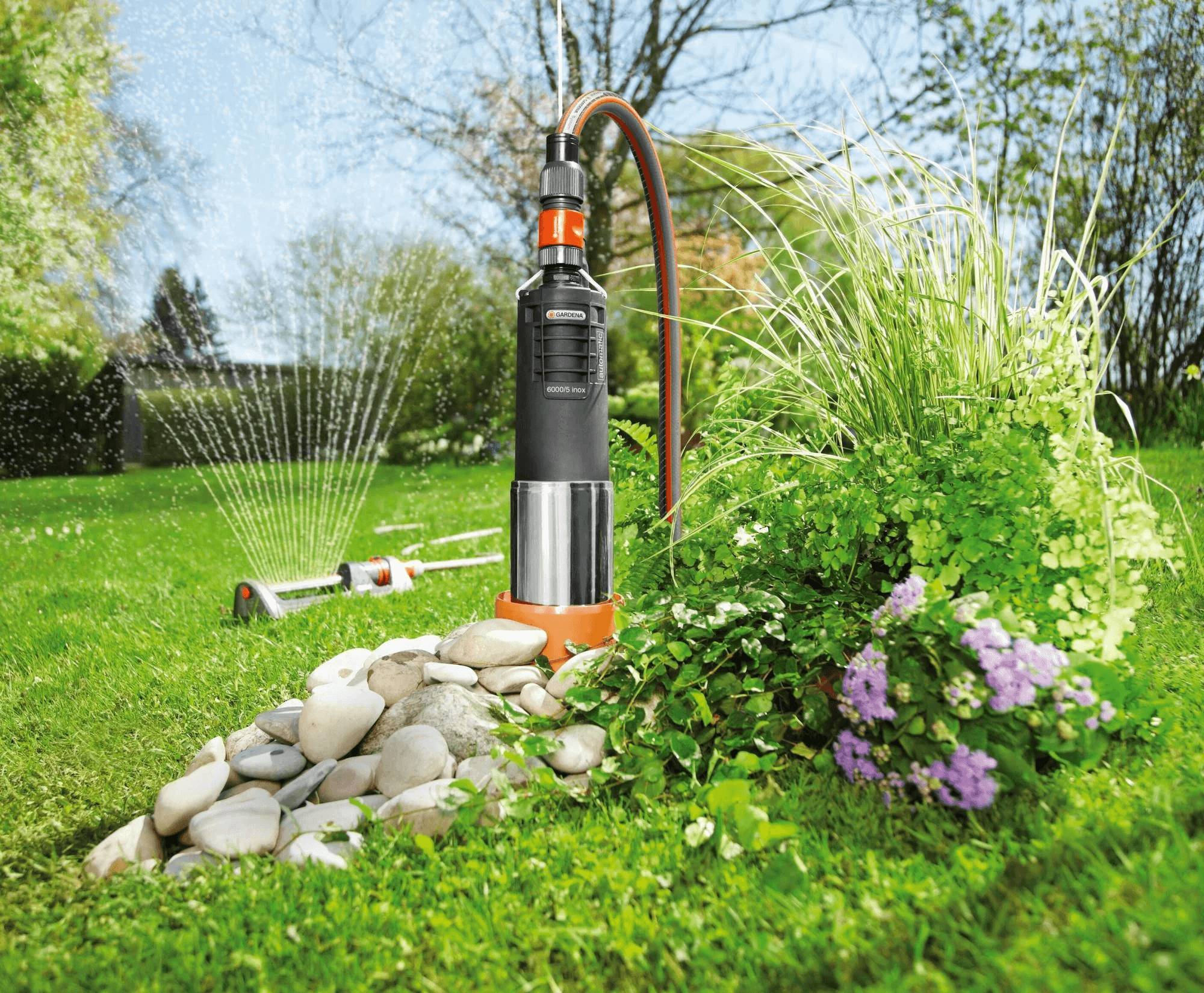 Pompe de forage immergée inox 6000 l/h 1499-20 - GARDENA - Image 10