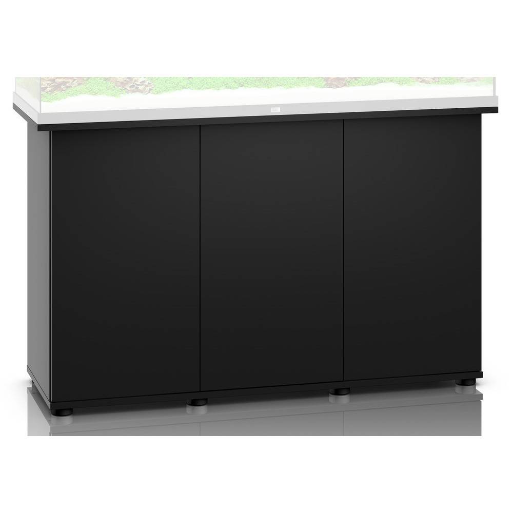 Meuble aquarium bois mélaminé noir L 121 cm P 41 cm H 73 cm - JUWEL - Image 3