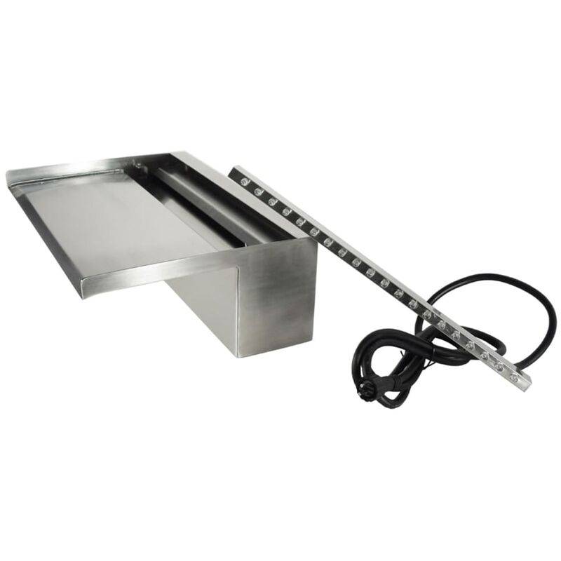Ubbink - Cascade Niagara 20 LED Inox 30 cm H10x30x20cm - UBBINK - Image 2