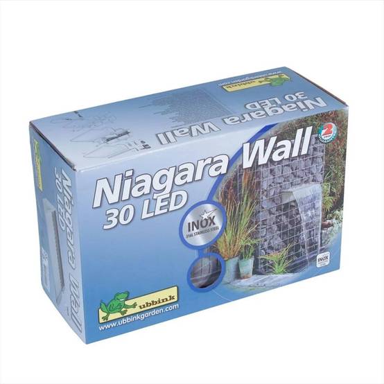 Ubbink - Cascade Niagara 20 LED Inox 30 cm H10x30x20cm - UBBINK - Image 4