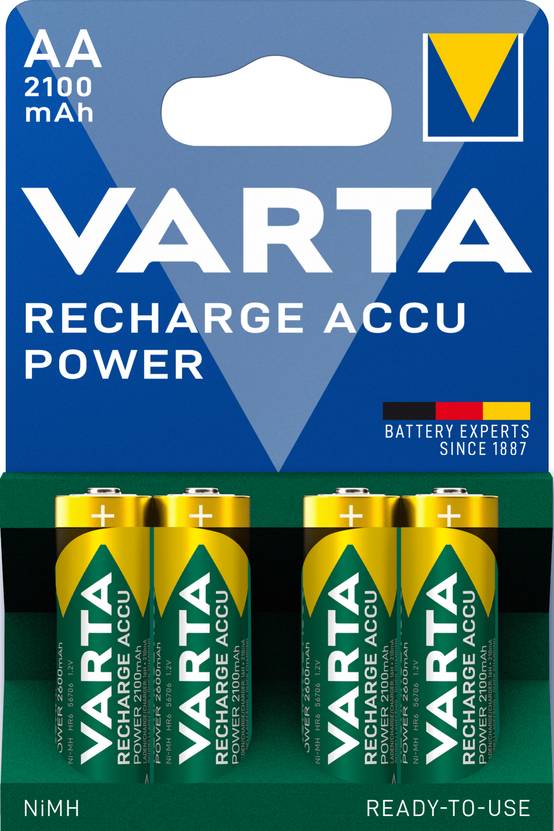 Piles Rechargeables AA 2100 mAh - VARTA - Image 4
