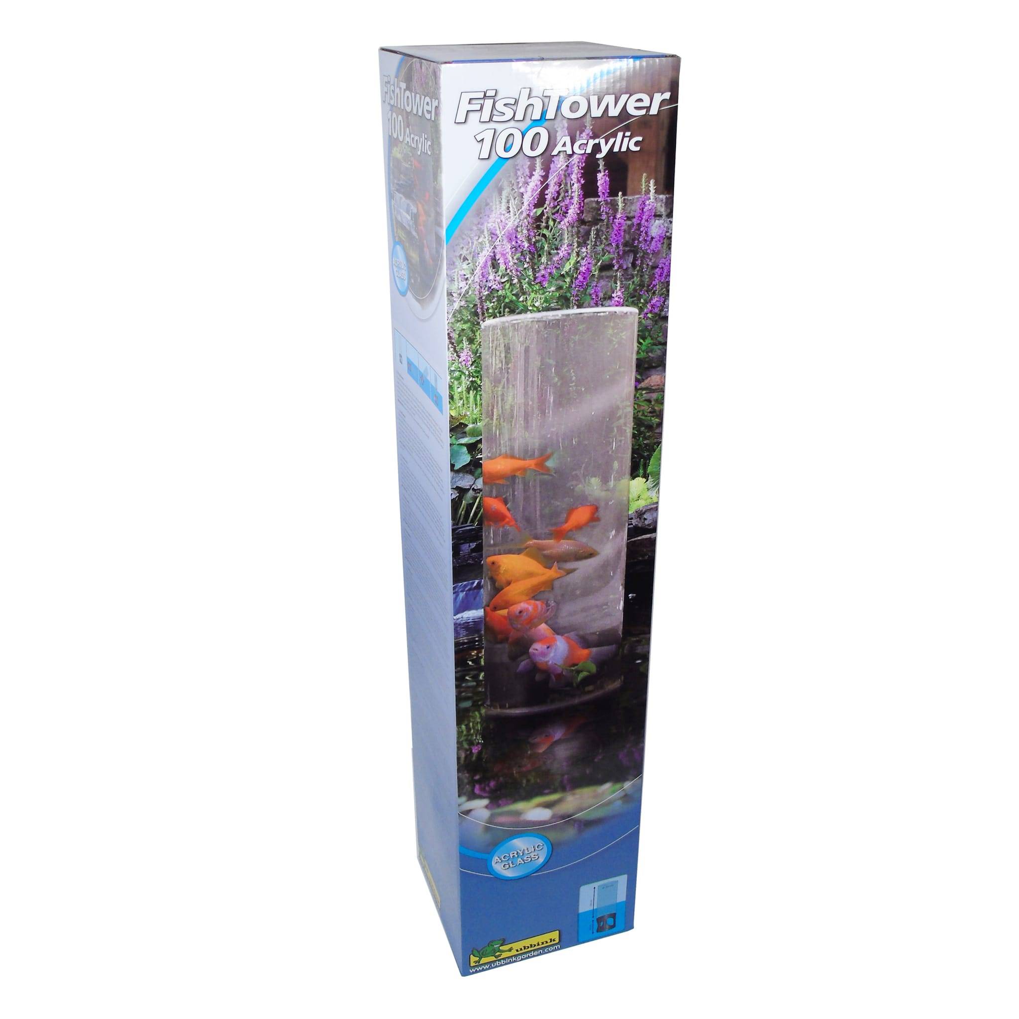 Ubbink - Tour à poisson Acrylique Transparent Ø 20 cm H 120 cm - UBBINK - Image 2
