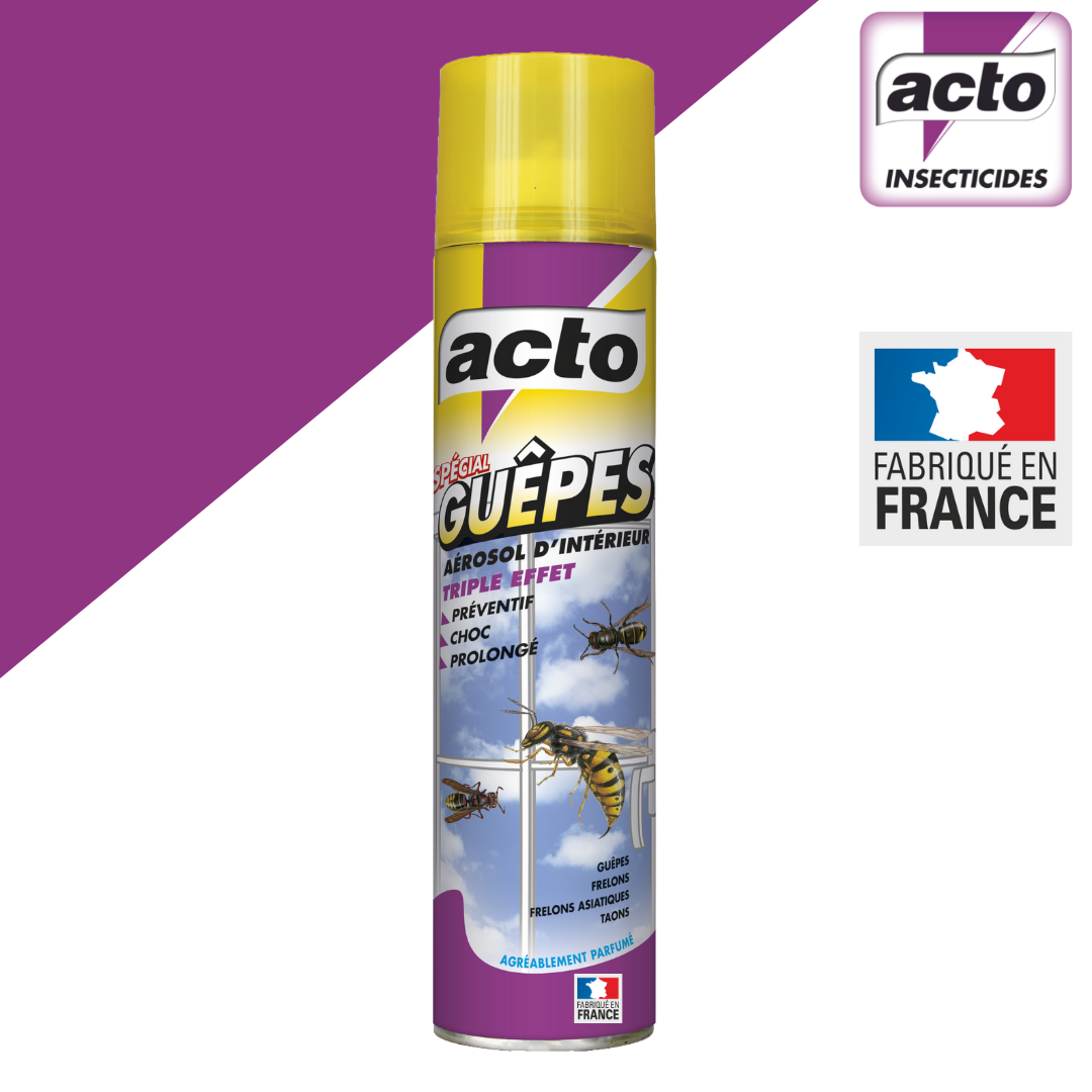 Acto - Spécial guêpes triple effet aérosol 400 ml – ACTO - Image 2