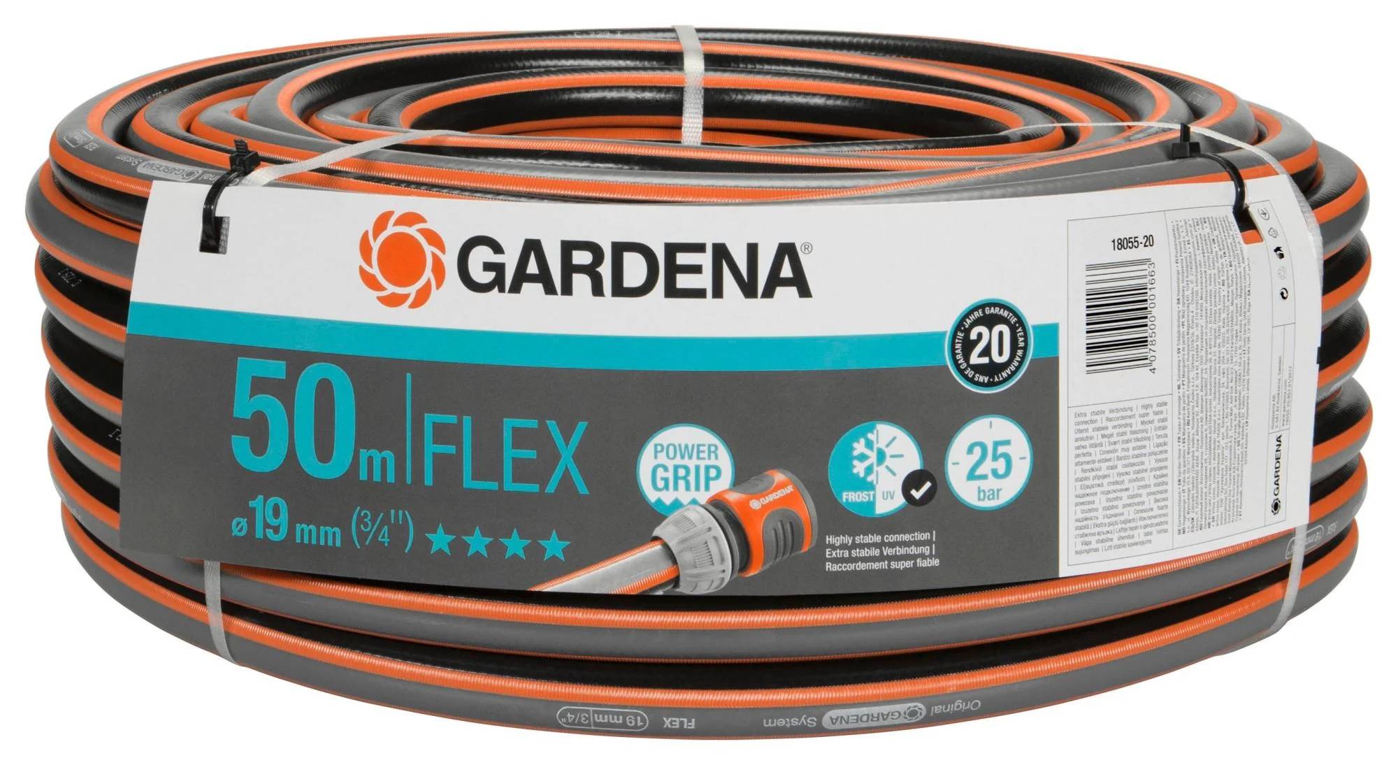 Tuyau d'arrosage Comfort Flex Ø19 mm L.50 m - GARDENA - Image 1