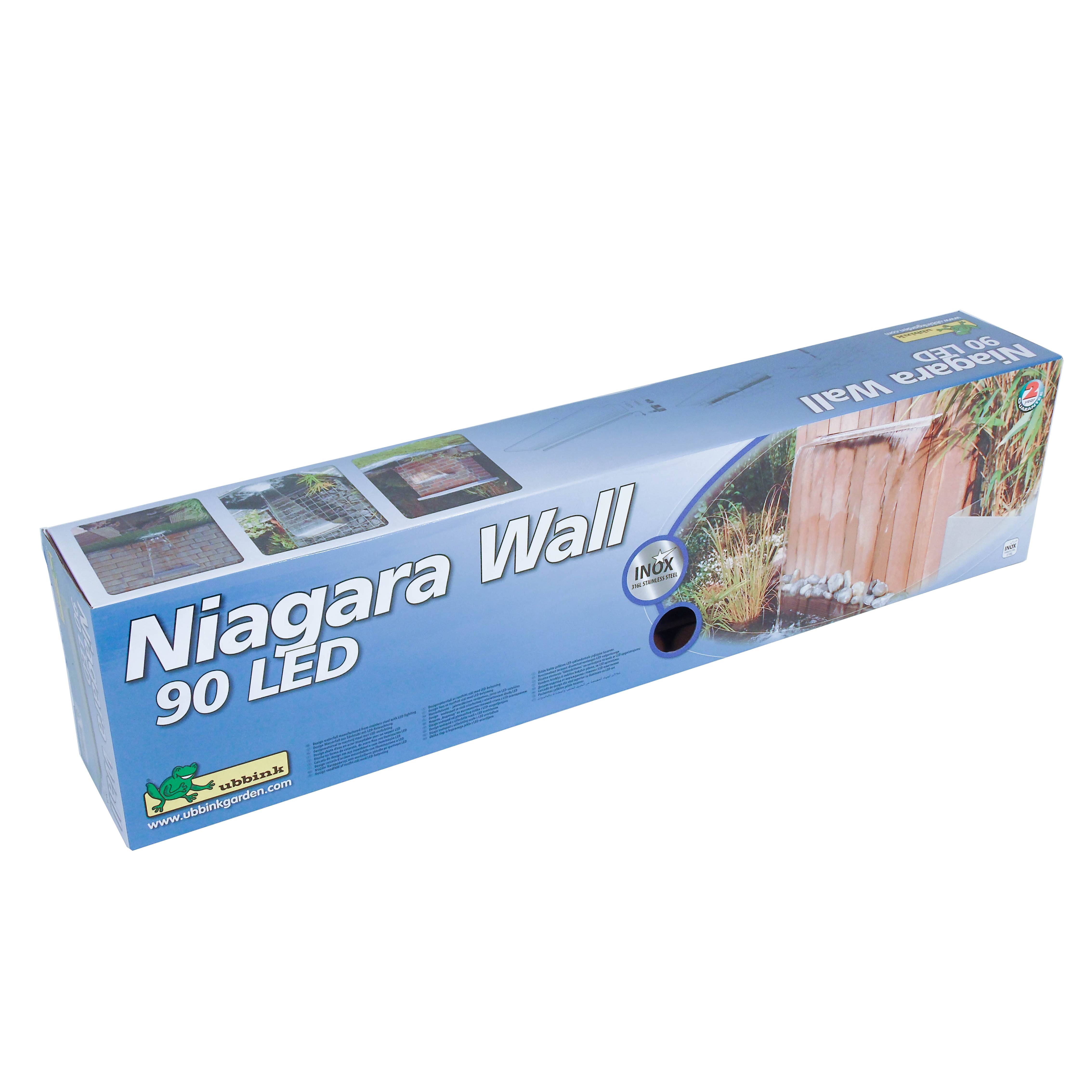 Niagara® Wall 90 LED lame d'eau Inox 316L - Image 3