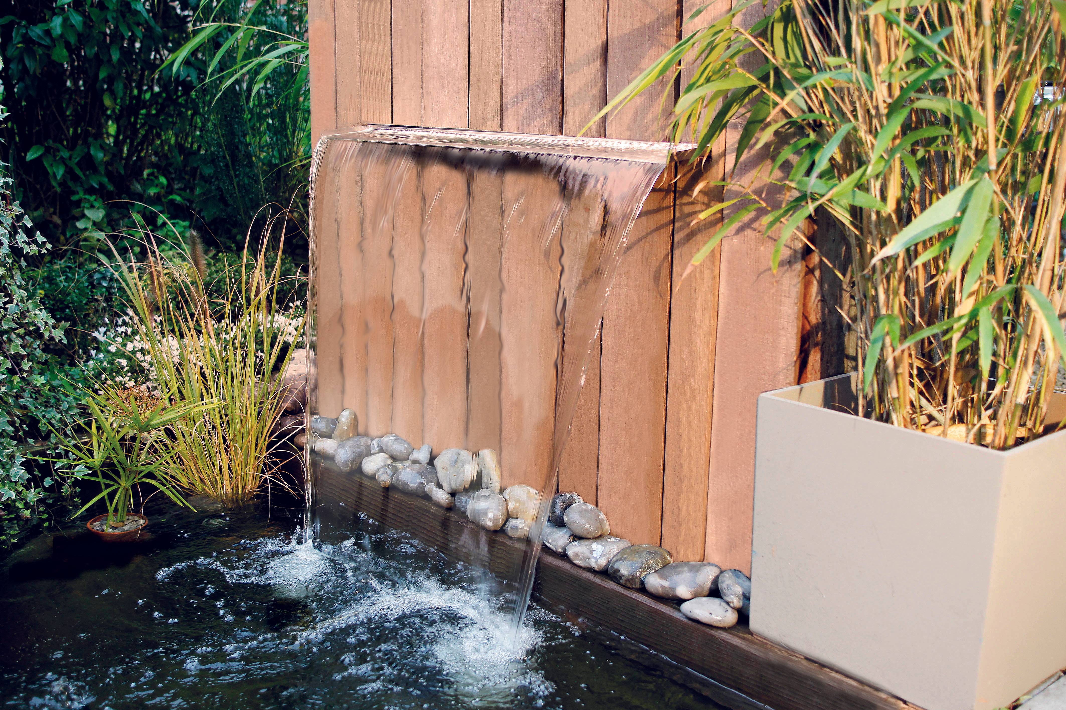 Niagara® Wall 90 LED lame d'eau Inox 316L - Image 2
