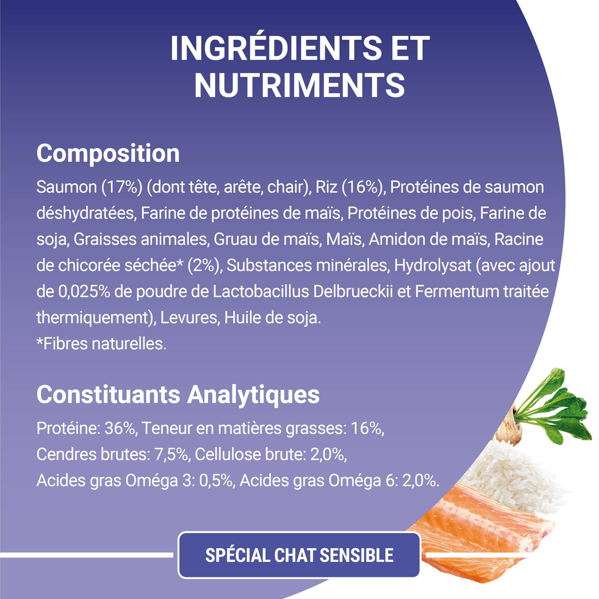 Purina One - Croquettes chat Sensible Saumon 1,5 kg - PURINA ONE - Image 7