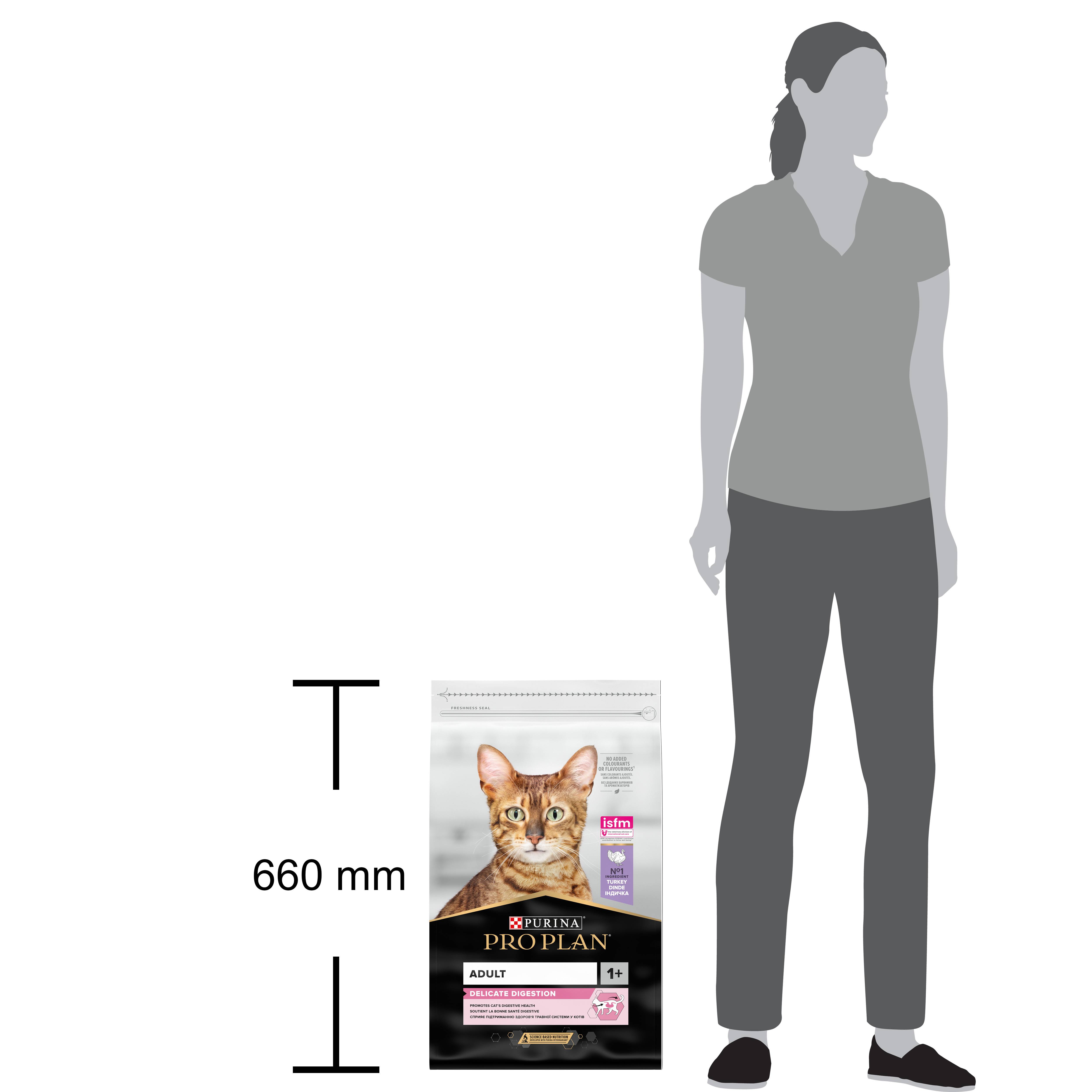 Purina Pro Plan - Croquettes chat Délicate Adult Optidigest Dinde 10kg – PRO PLAN - Image 3