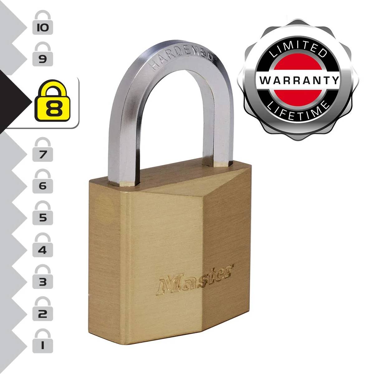Cadenas laiton massif MASTER LOCK - Image 5