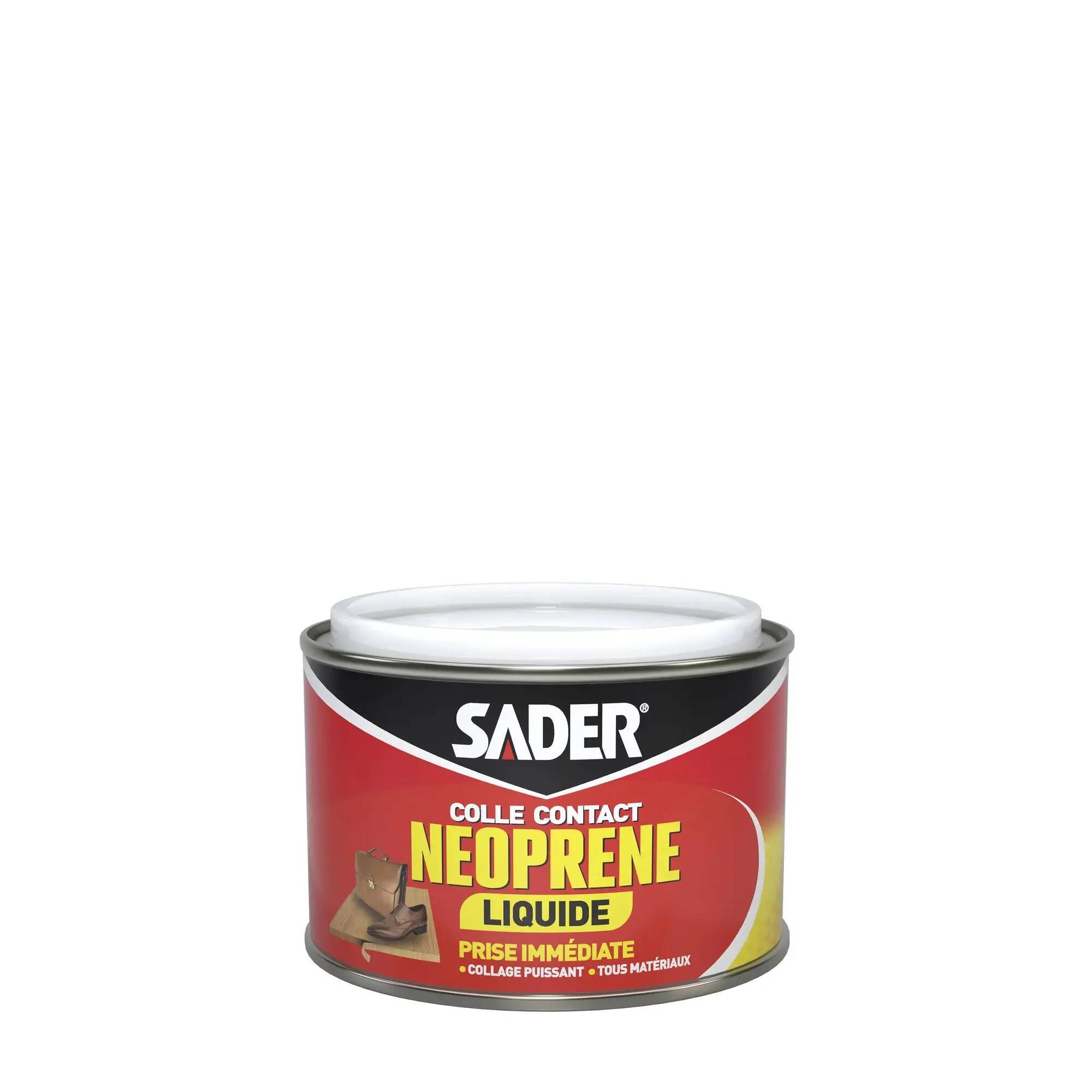 Colle contact néoprène liquide multi-matériaux transparente 250 ml - Sader - Image 5