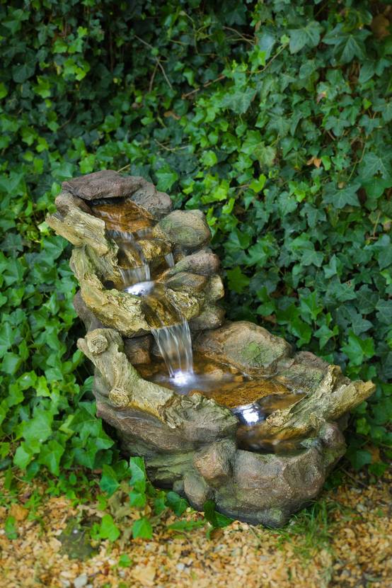 Ubbink - Fontaine de Jardin Cascade LED - UBBINK - Image 1