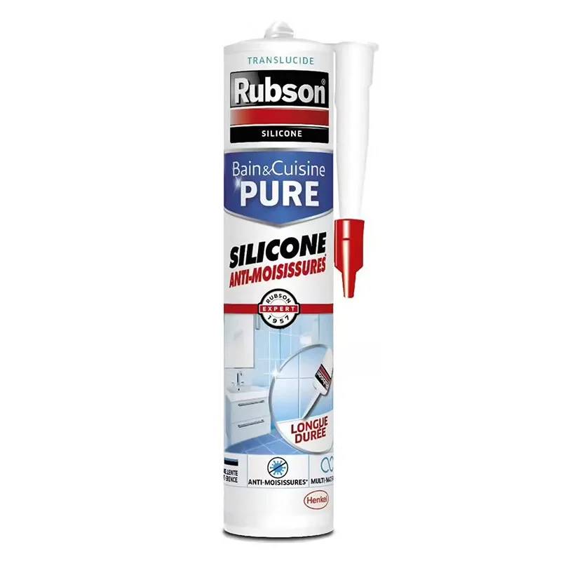 Mastic Cuisine & Bain Silicone Transparent 280mL RUBSON - Image 1