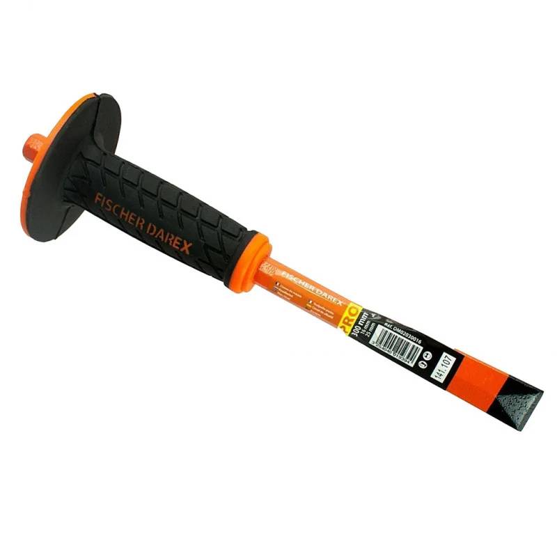 Ciseau de maçon réaffûtable acier trempé 300 mm - FISCHER DAREX