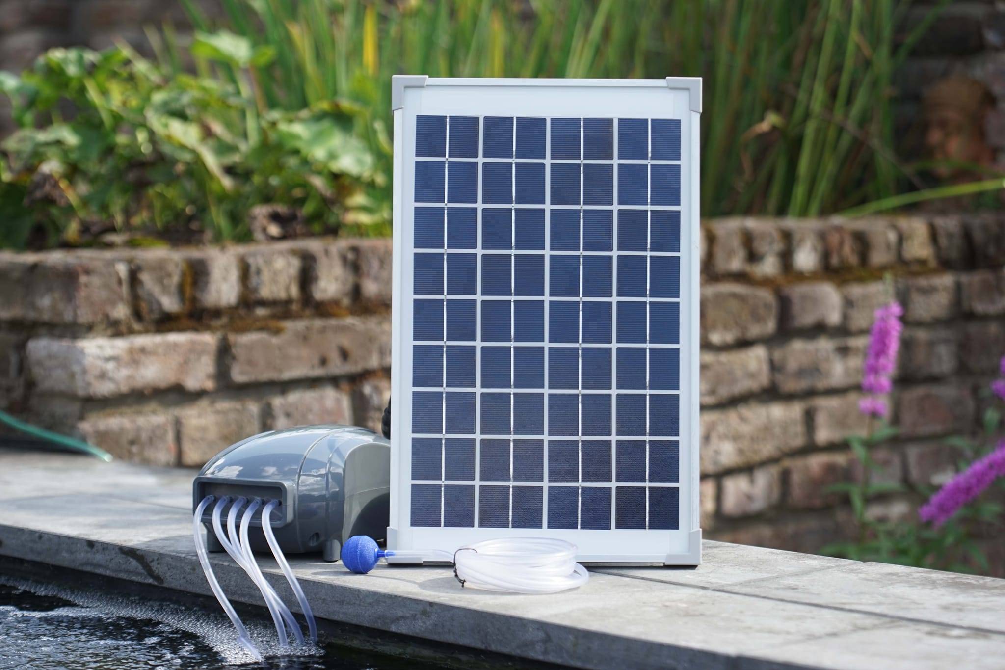 Ubbink - Pompe à air solaire pour bassin de jardin Air Solar 600 - Ubbink - Image 2