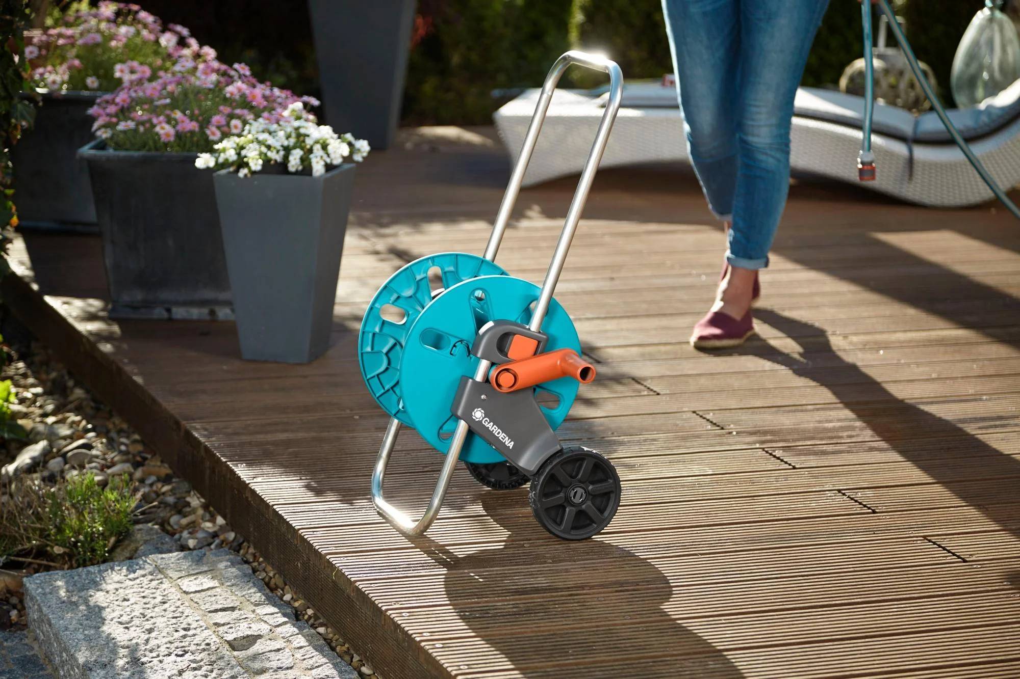 Dévidoir sur roues CleverRoll S 18500-20 - GARDENA - Image 9