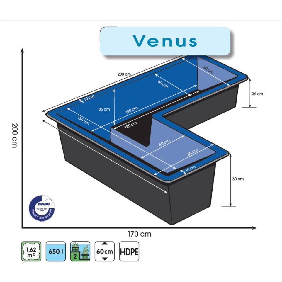Ubbink - Bassin préformé Venus LTO 650 L - Ubbink - Image 7