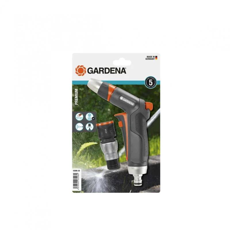Kit pistolet de nettoyage raccord aquastop Premium GARDENA