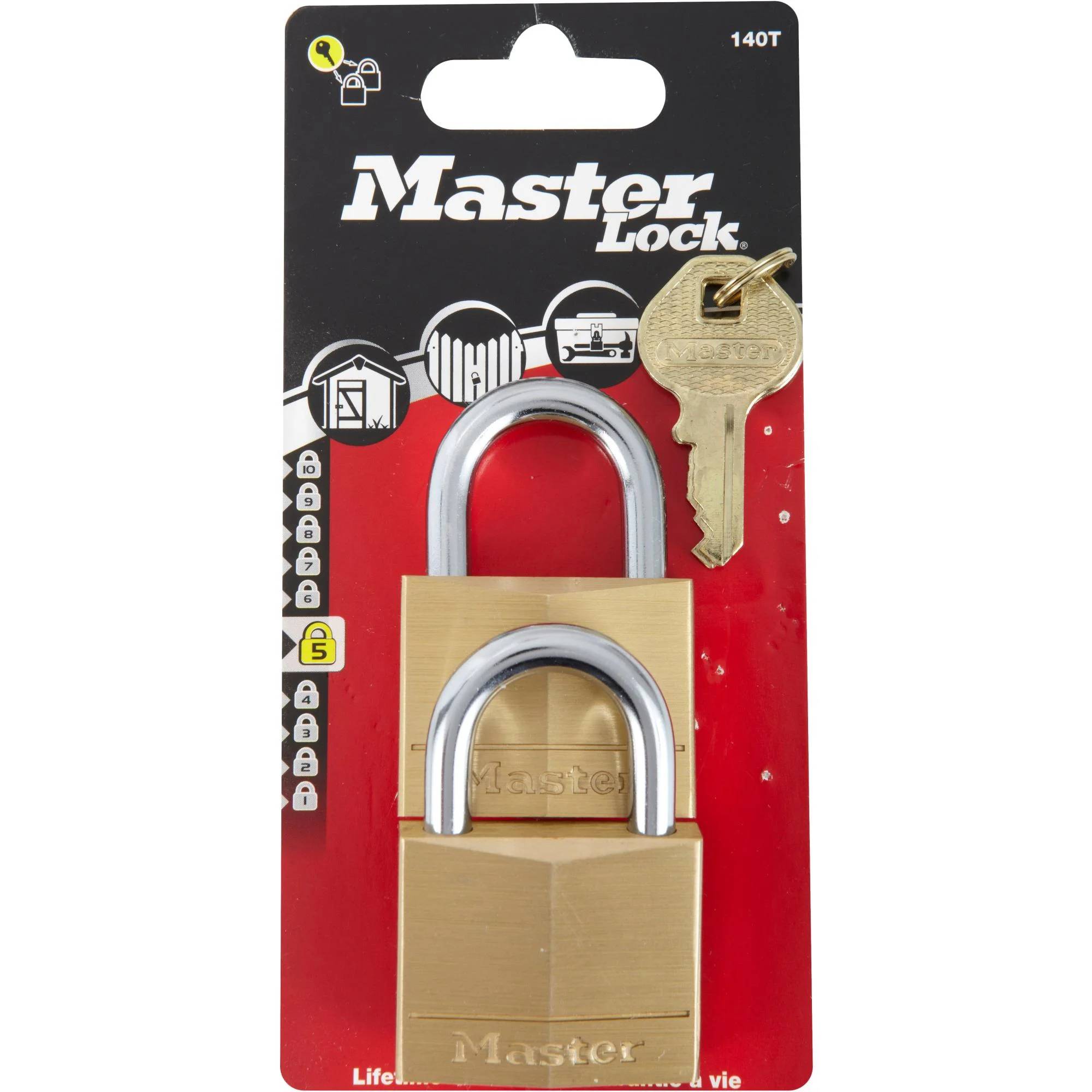 Cadenas Laiton 40 mm Lot de 2 - MASTER LOCK - Image 4