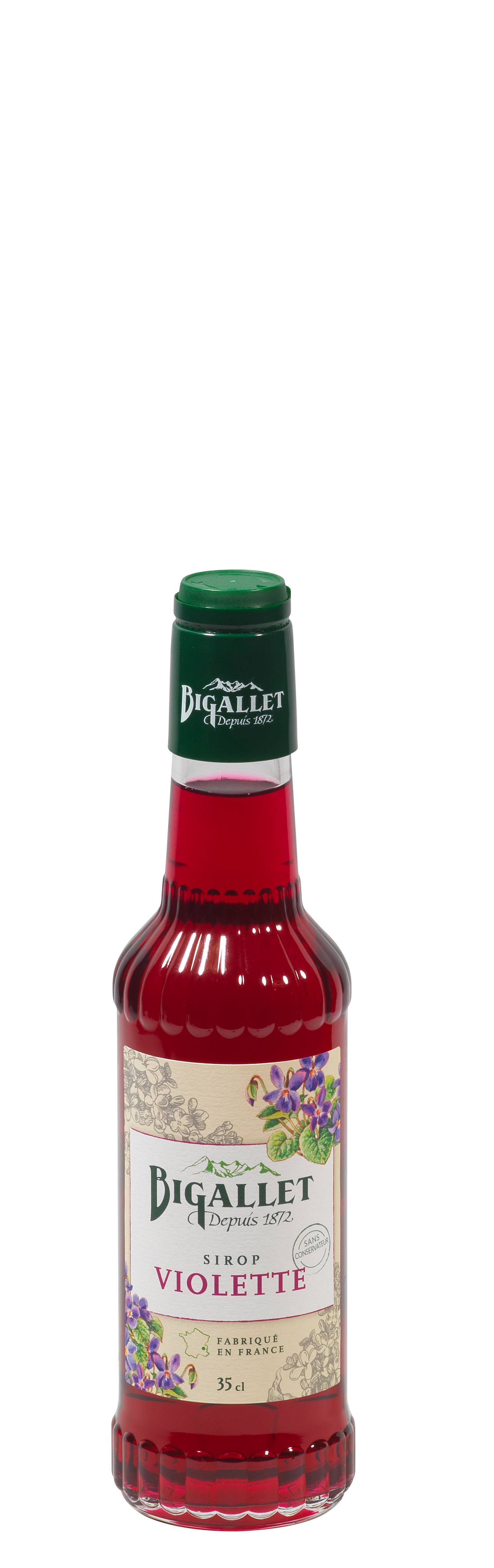 Bigallet - Sirop de violette 35 cl - Bigallet