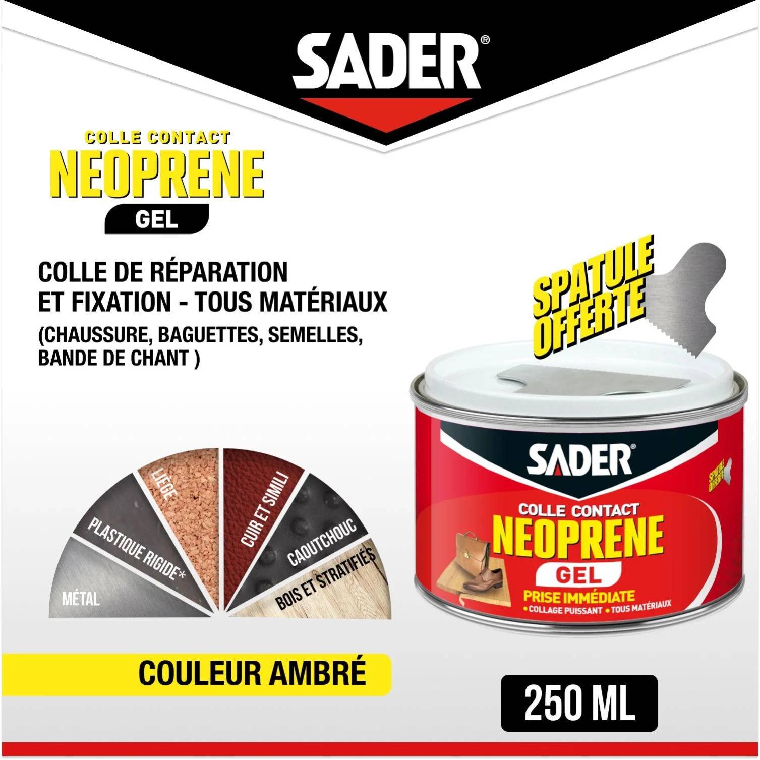 Colle Néoprène Gel 250 ml - SADER - Image 5