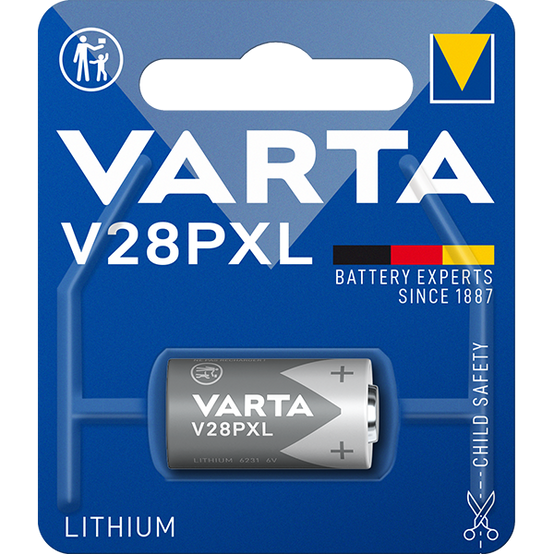 Pile V28PXL Lithium 6V – VARTA