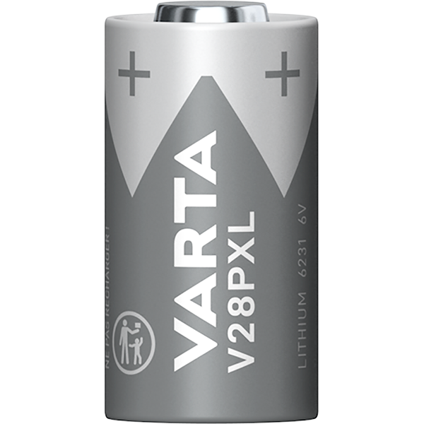 Batterie lithium V28PXL 6 V 170 mAh Ø 13 mm H. 25,1 mm - VARTA - Image 2