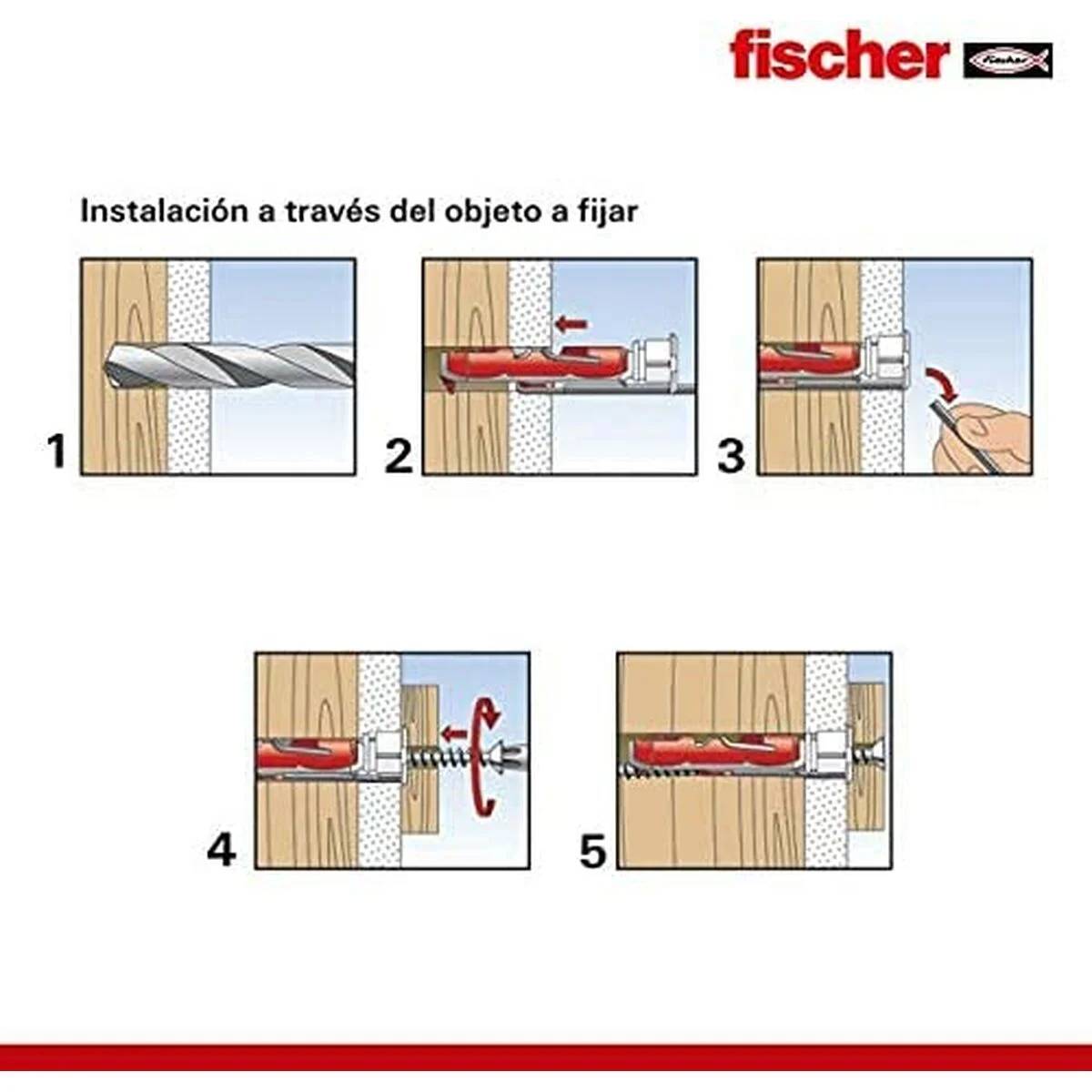 Cheville à bascule nylon avec vis DUOTEC - FISCHER - Image 3