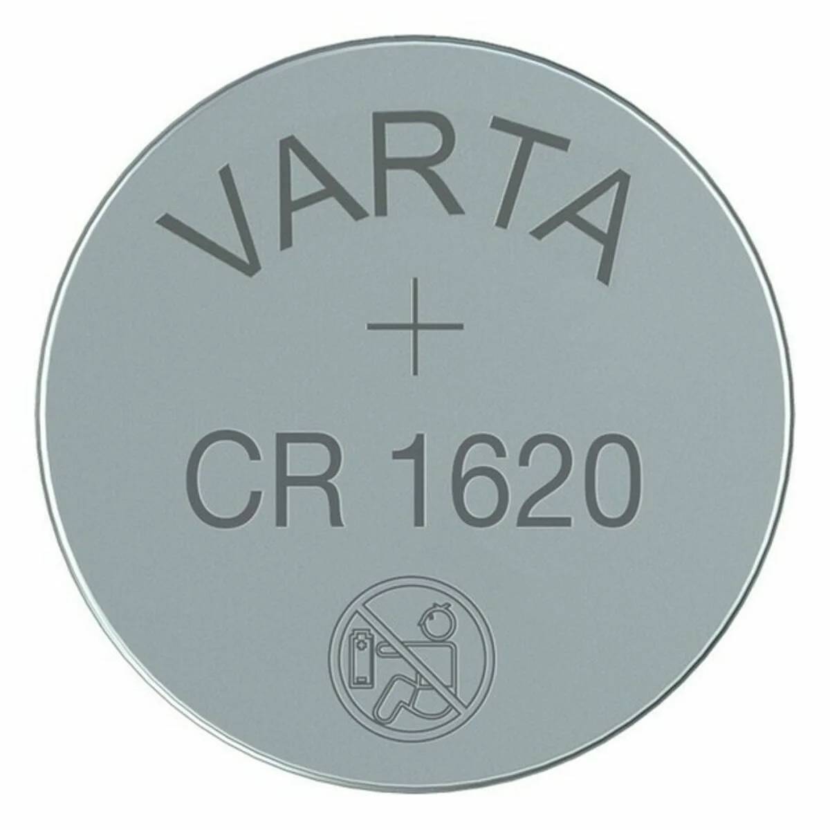 Pile bouton lithium CR 1620 3 V 70 mAh Ø 16 mm - VARTA - Image 5