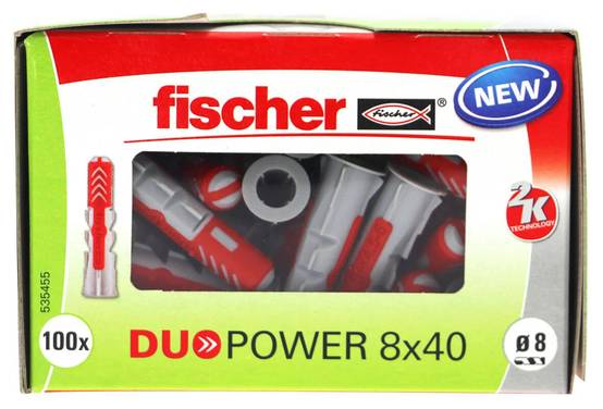Cheville bi-matière Ø8 x L 40 mm lot de 100 FISCHER - Image 2