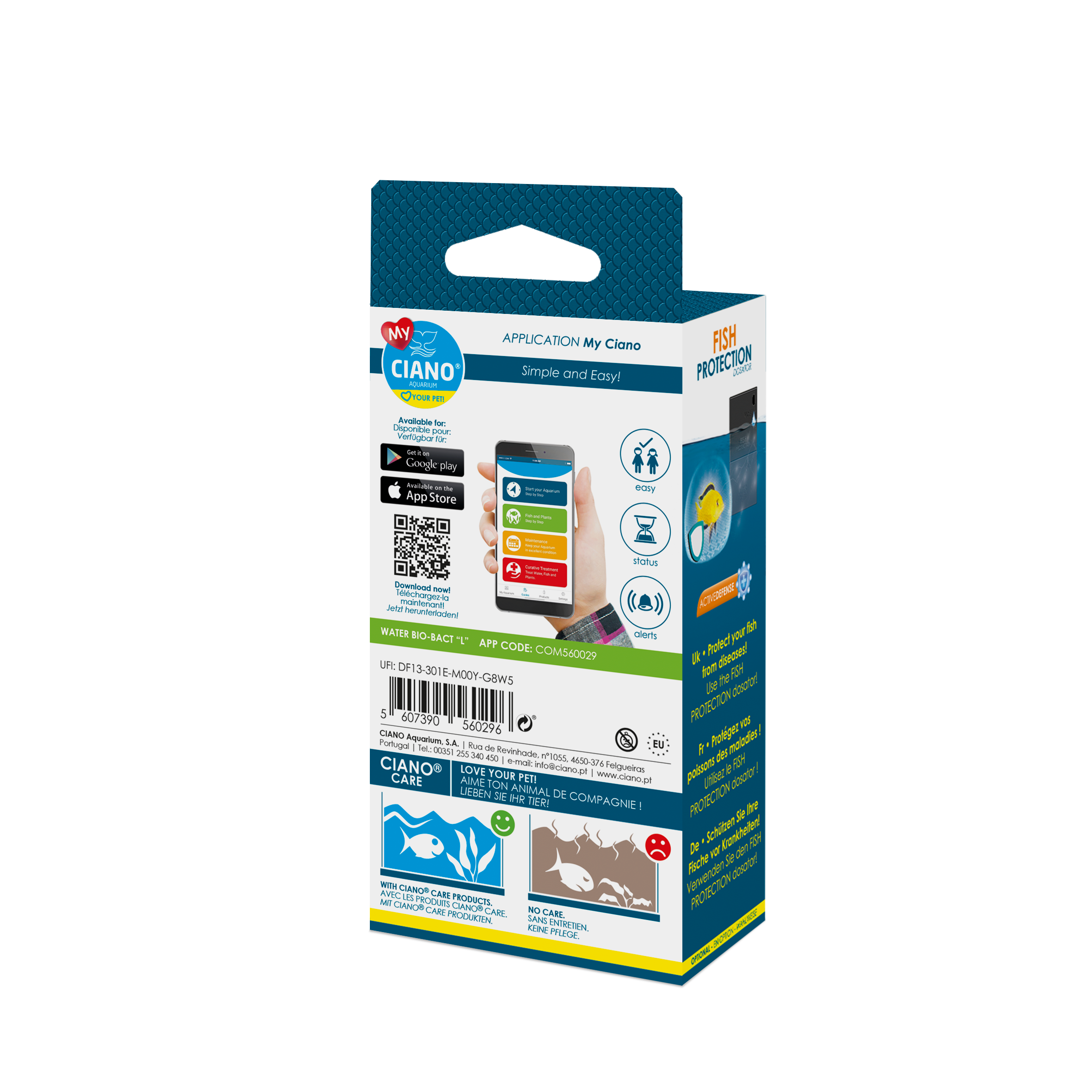 Ciano - Cartouches Biobact taille L pour filtre d'aquarium - Image 1