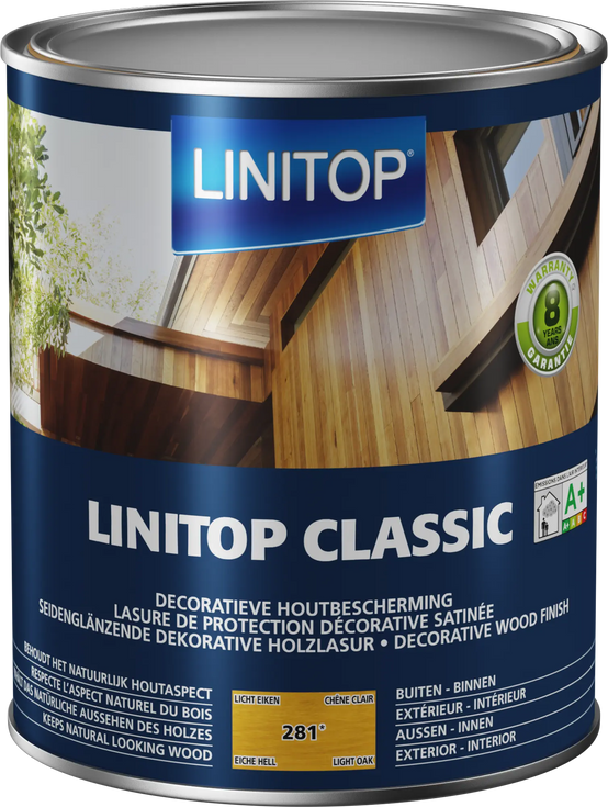 Lasure Classic Chêne clair satin - LINITOP - Image 2