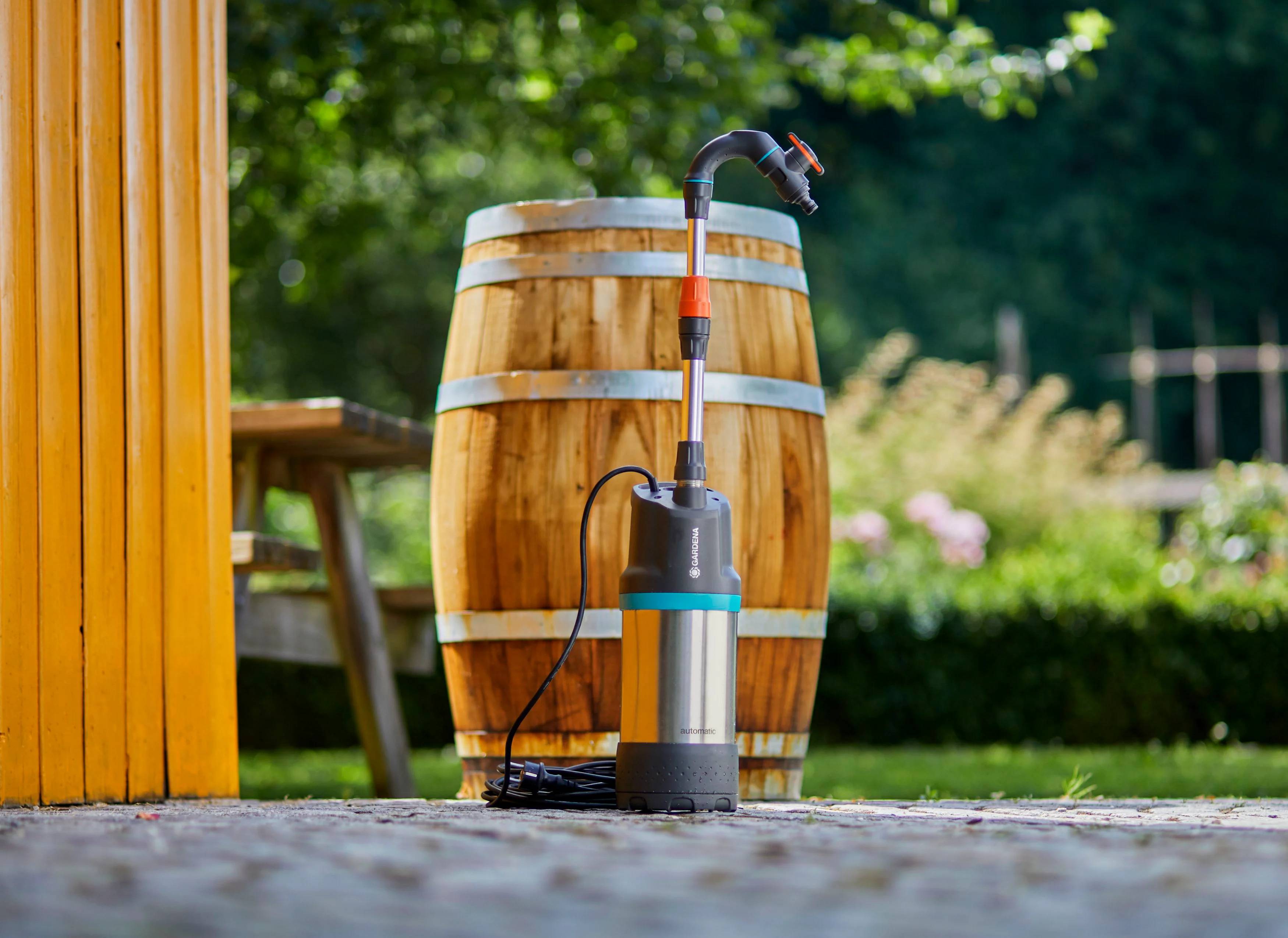 Pompe pour collecteur d'eau de pluie – GARDENA
