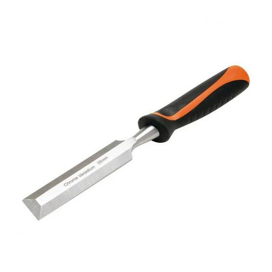 Ciseau de sculpteur manche bi-matière lame acier chrome vanadium FISCHER DAREX