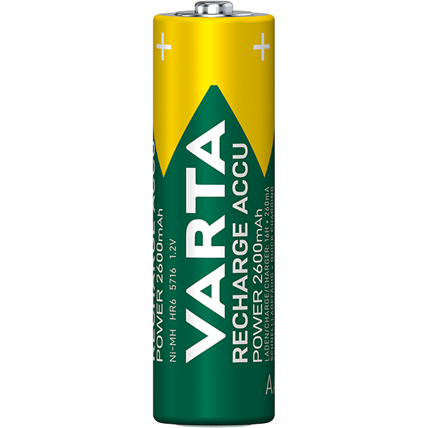 Piles Rechargeables LR06 2600mAh AA VARTA - Image 4