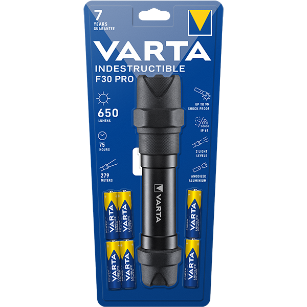 Lampe Torche Indestructible F30 PRO - VARTA