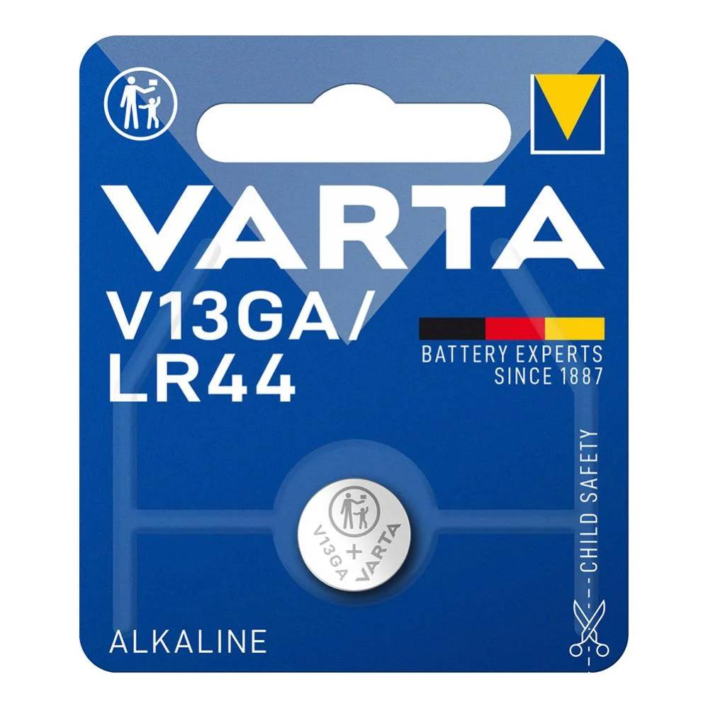 Pile bouton alcaline V13GA LR44 11,6 mm Ø 5,4 mm H - VARTA - Image 6