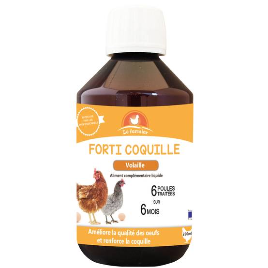 Aliment complémentaire volailles vitamine D3 calcium forti coquille - LE FERMIER