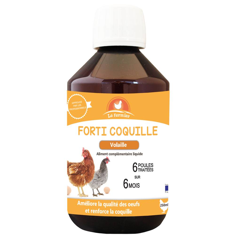 Aliment complémentaire volailles vitamine D3 calcium forti coquille - LE FERMIER