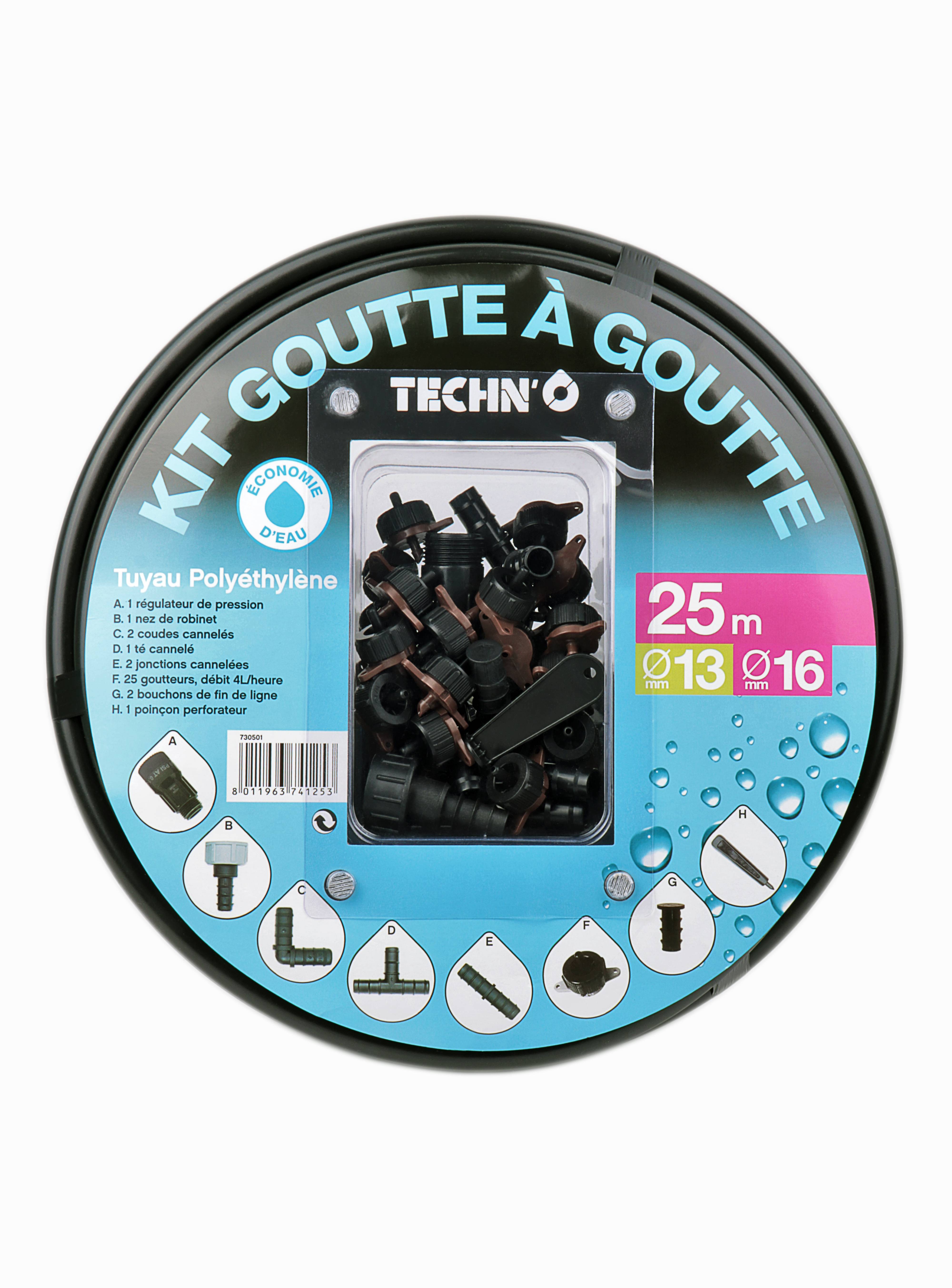 Kit goutte à goutte - TECHNO