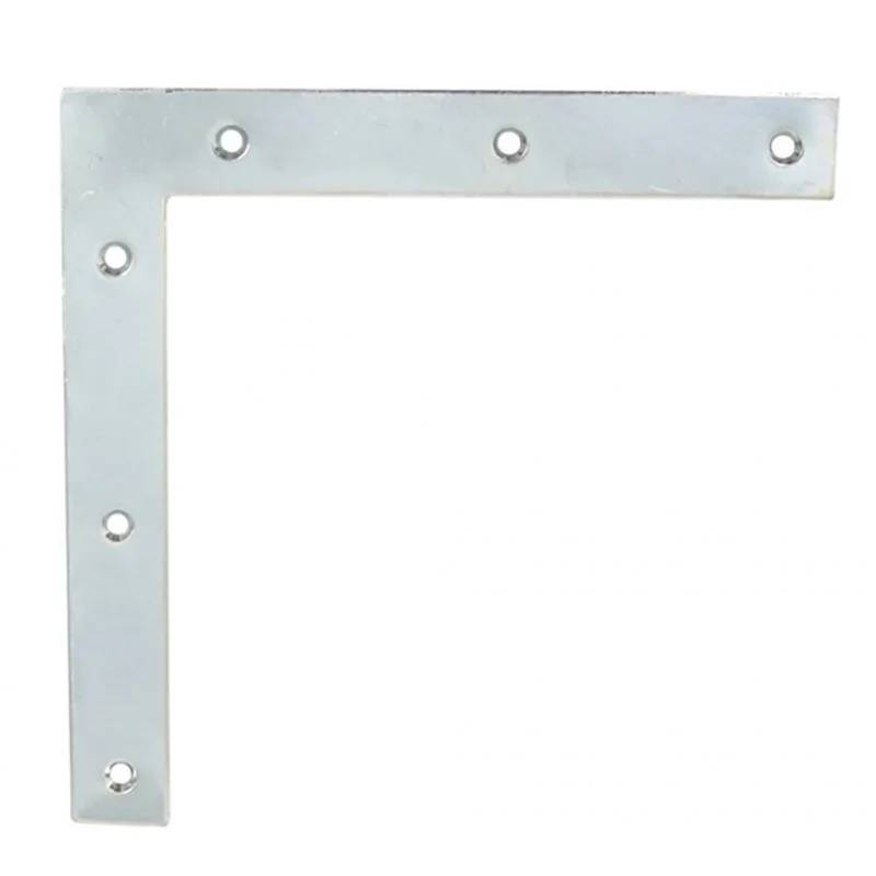 Équerre de fenêtre zingué blanc L. 140 mm – AFBAT - Image 1