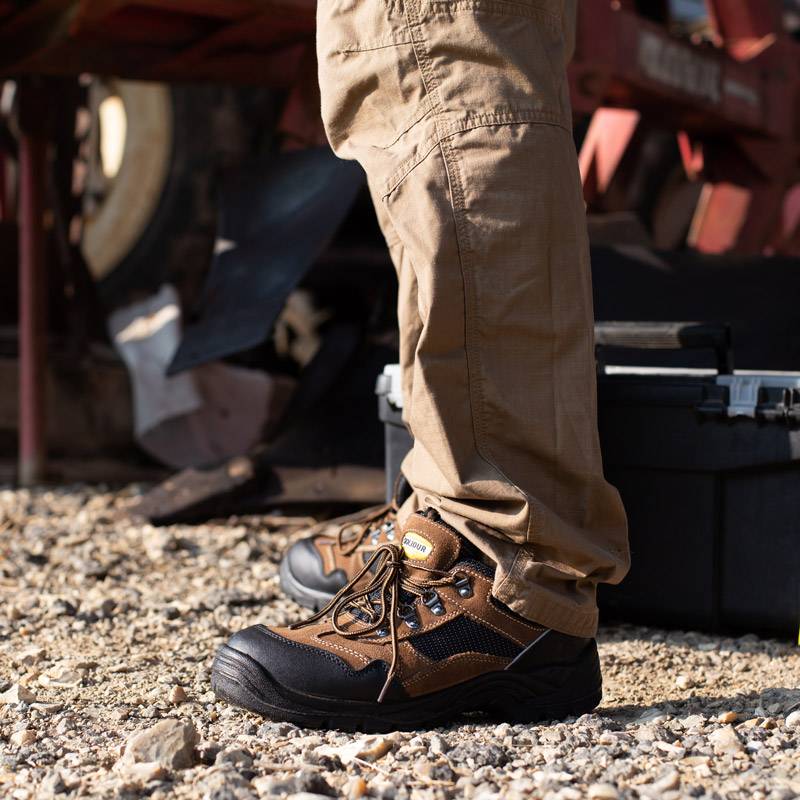 Solidur - Chaussures de sécurité Dales marron taille 40 - Solidur - Image 7