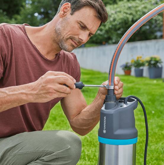 Gardena - Pompe immergée automatique en acier inox Ø149 mm 5900 l/h max. 900W - Gardena - Image 4