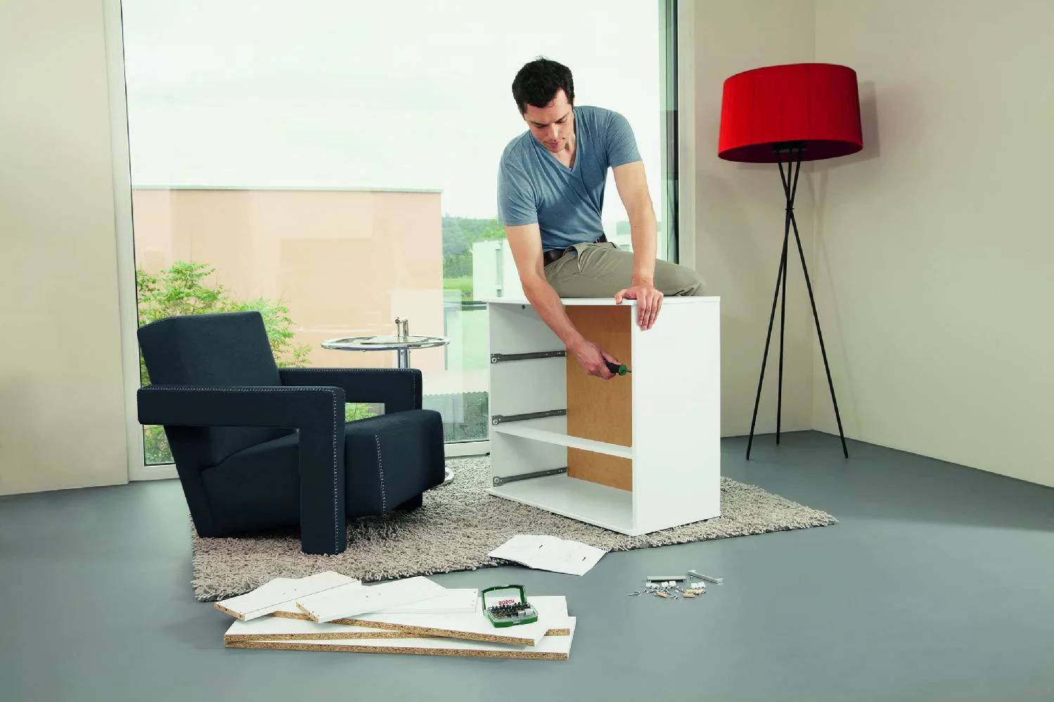 Set d'embouts de vissage code couleur 32 pièces BOSCH - Image 1