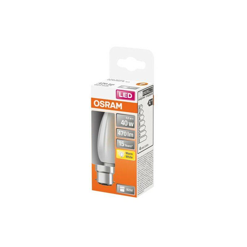 Ampoule LED Flamme Verre Dépoli – OSRAM