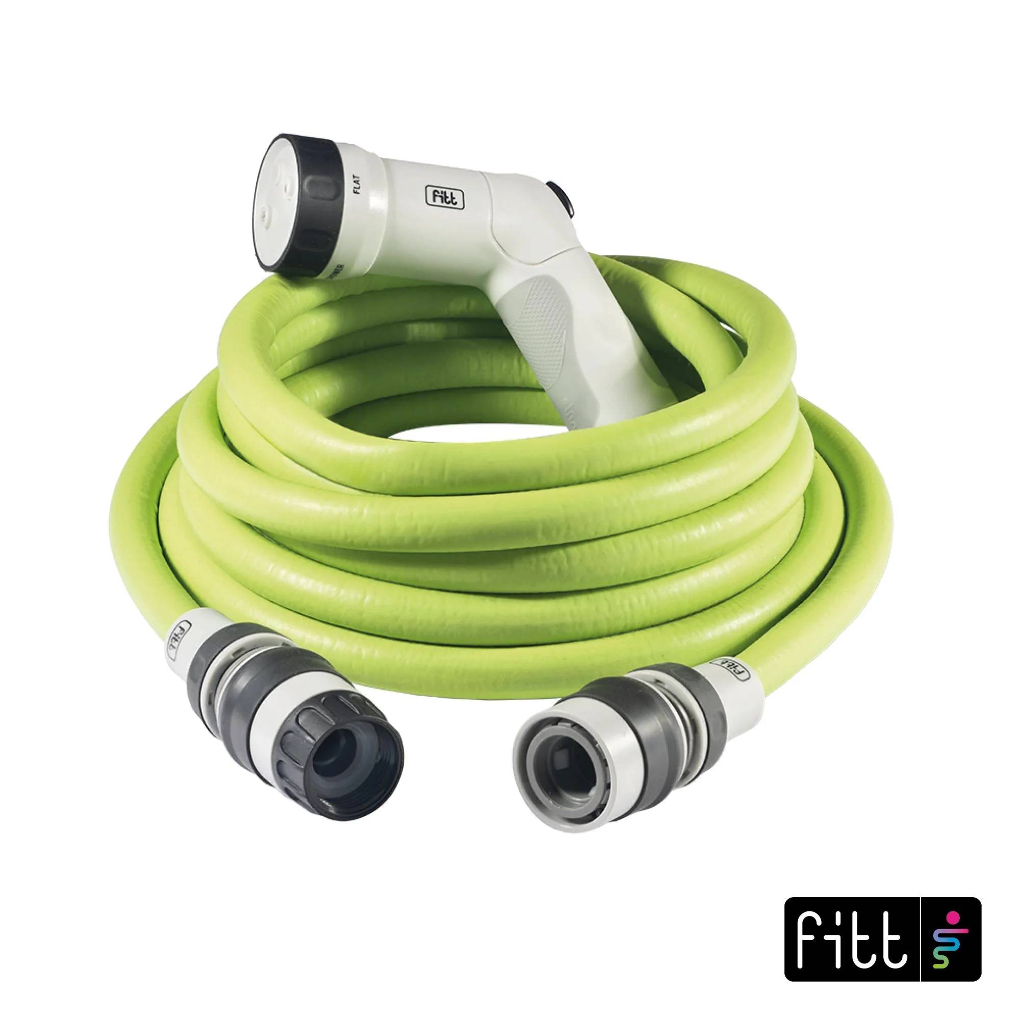Tuyau extensible 100% équipé 25 m jaune - FITT IKON - Image 10