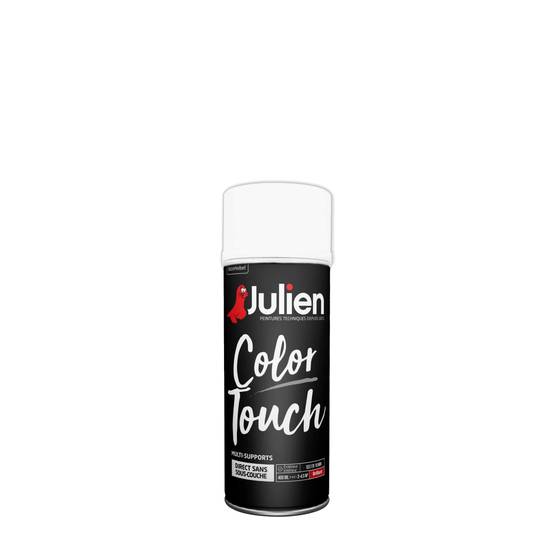 Peinture aérosol Color Touch multi-supports brillant Blanc Neige 400 ml - JULIEN - Image 1